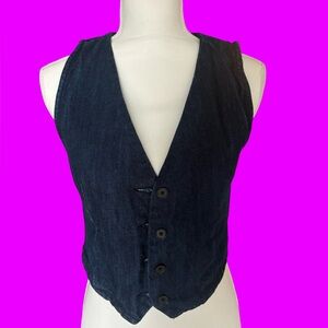 Zara Classic Denim Vest